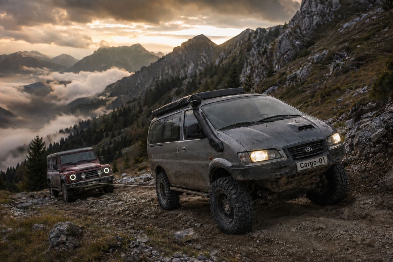 Rumunsko 2026 - dětský offroad