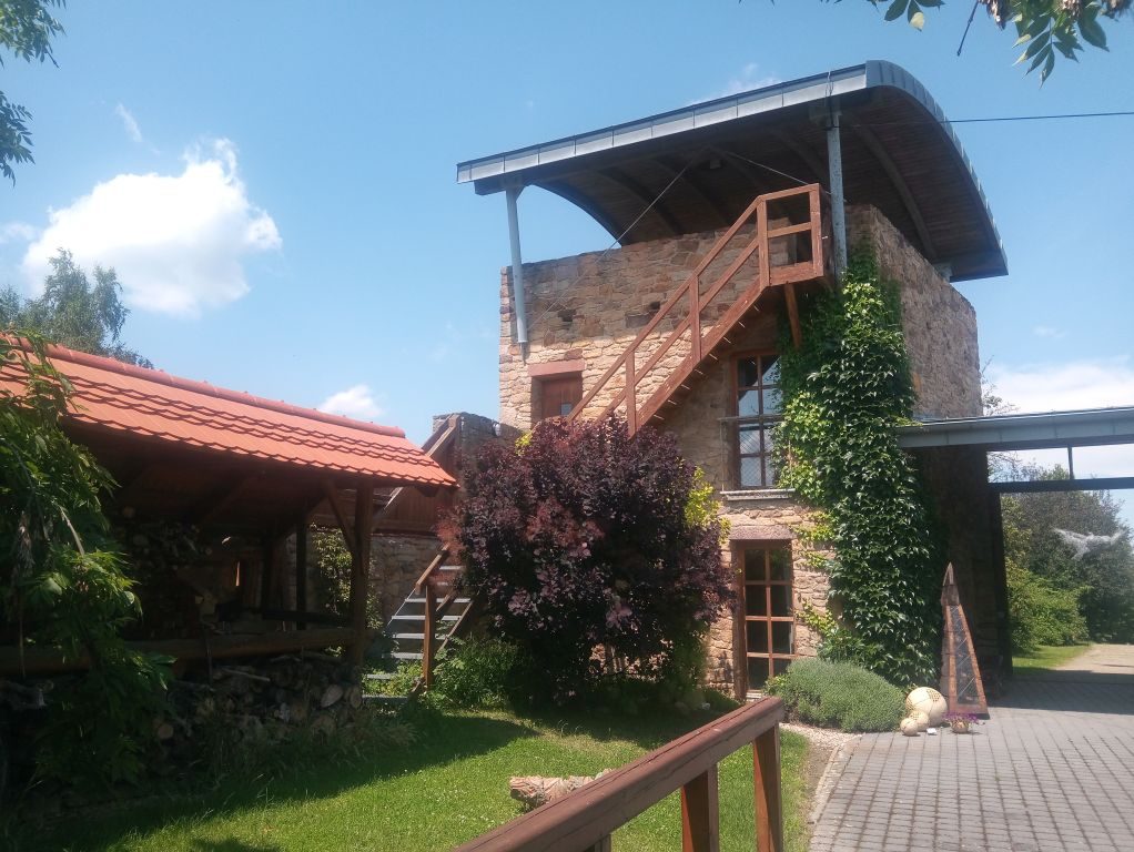 Rozhledna v areálu galerie
