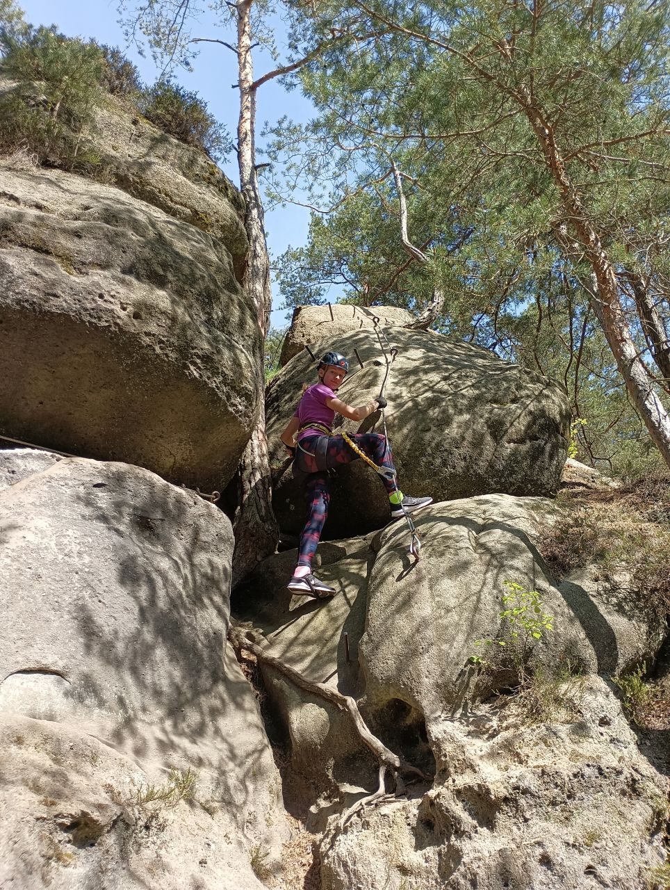Ferrata Zadrátovaná jeptiška